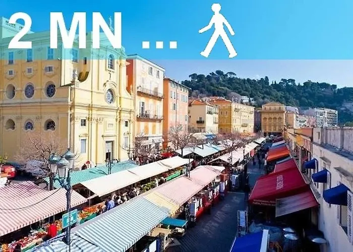 Le Rossetti 2 - F2 Lumineux, Ascenseur, Climatisation, Coeur Vieux-nice Apartment Nice