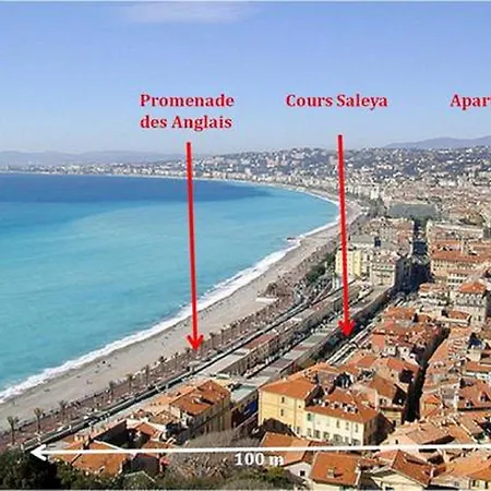 Le Rossetti 2 - F2 Lumineux, Ascenseur, Climatisation, Coeur Vieux-nice Διαμέρισμα *